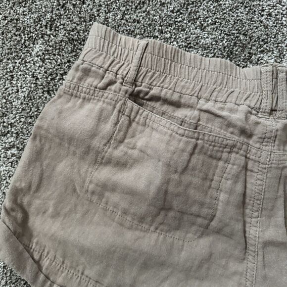 Rewind Elastic Waist Cuffed Hem Cotton Mid Rise Shorts Juniors Size 11 - Picture 9 of 12